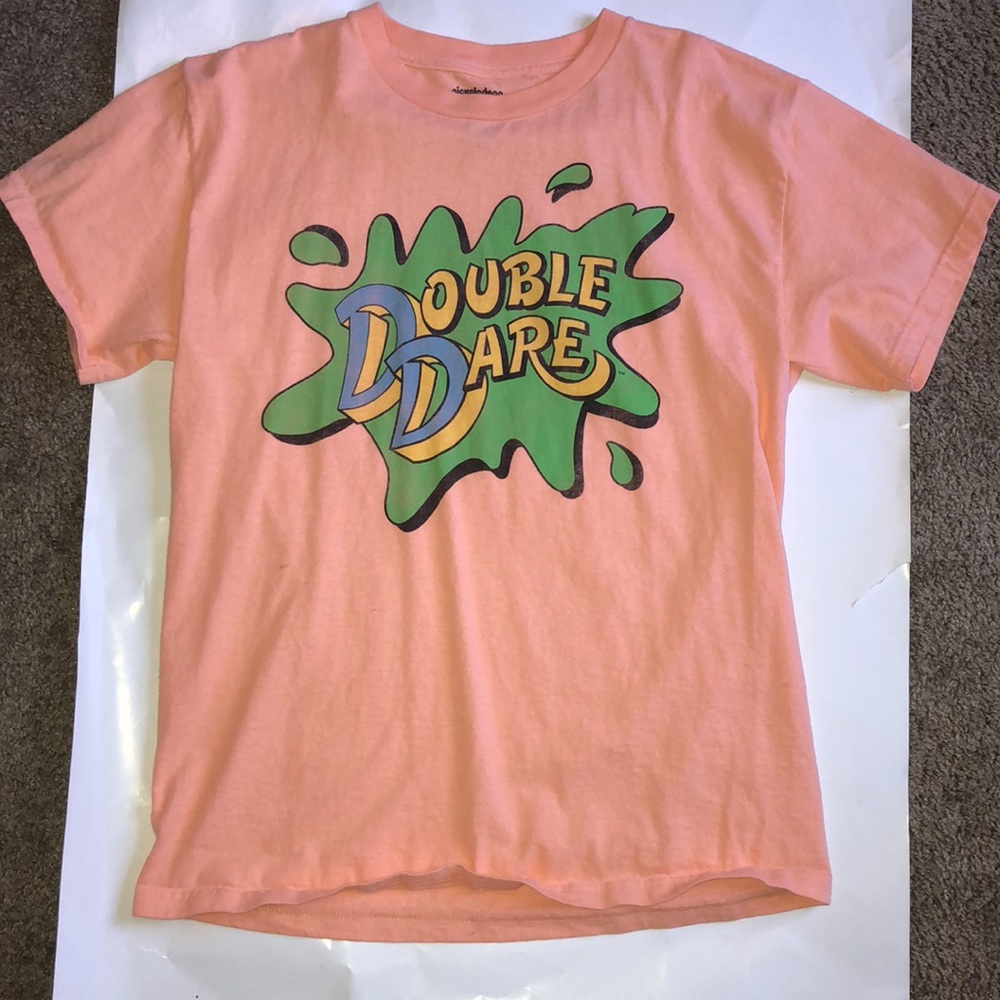 Classic Nickelodeon Double Dare men’s Peachy M Tee